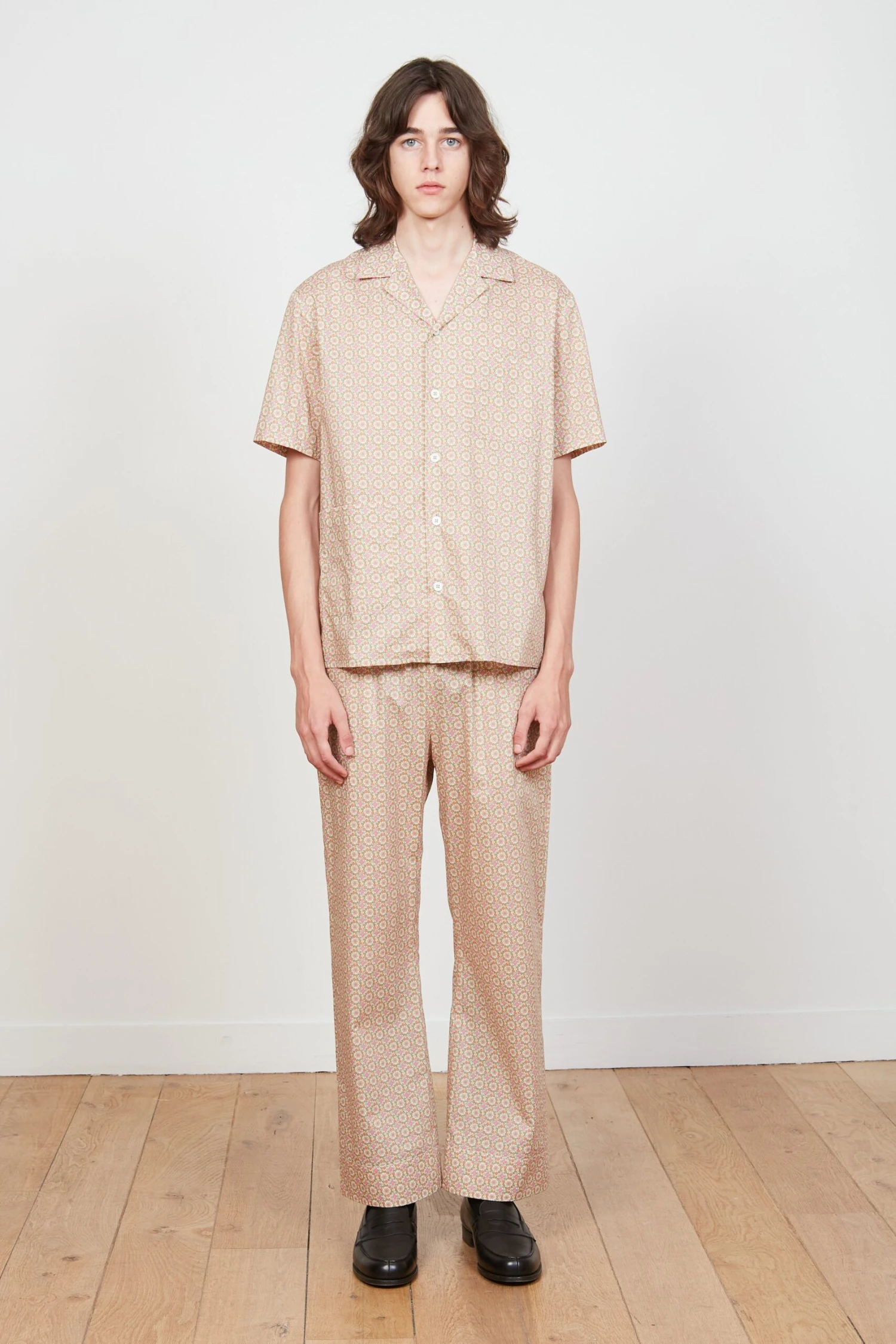 Pantalon En Popeline De Coton à Motif Floraux 3 Pantalon En Popeline De Coton à Motif Floraux