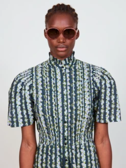 Lunettes De Soleil Rondes Oversizes -Élégance Soldes Rita02Vieuxrose