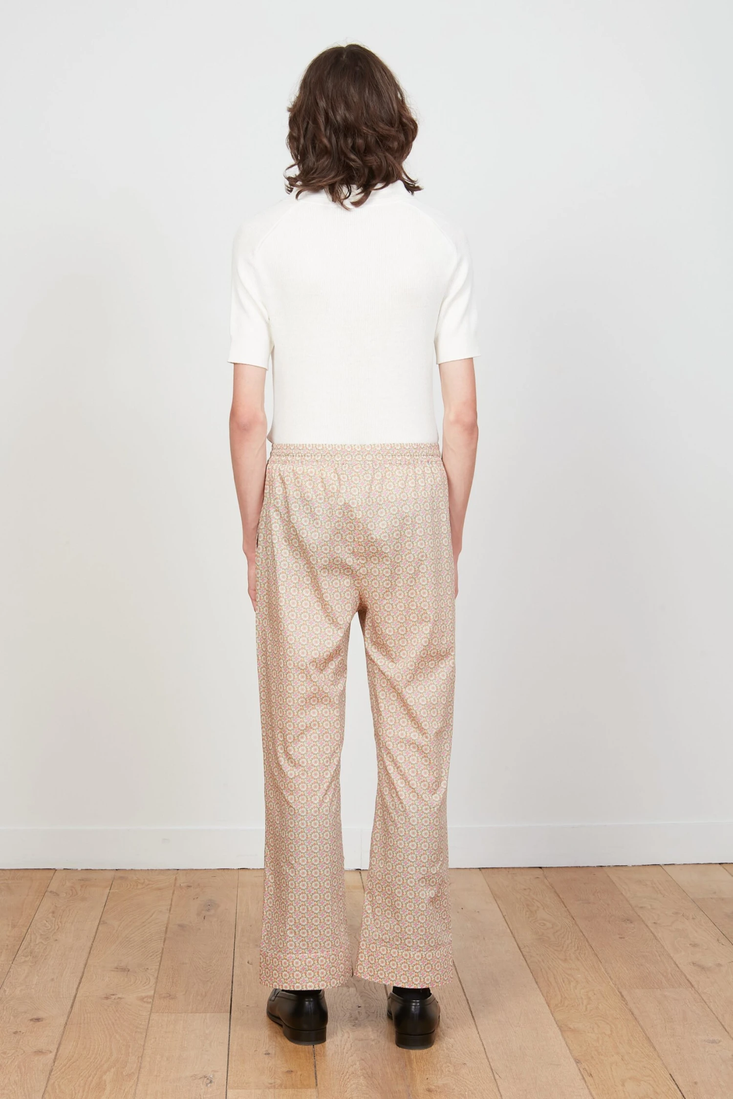 Pantalon En Popeline De Coton à Motif Floraux 6 Pantalon En Popeline De Coton à Motif Floraux - Image 4