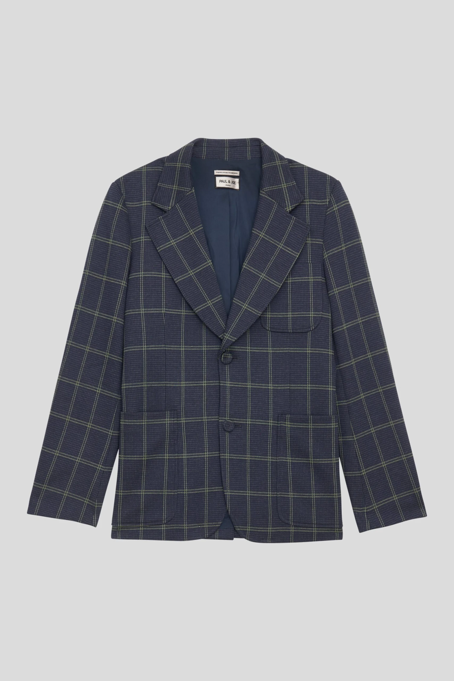 Veste Jersey Tissée En Italie Au Motif Jacquard 8 Veste Jersey Tissée En Italie Au Motif Jacquard - Image 6