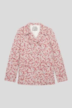 Veste En Interlock Jacquard à Motif Floral All Over 23 Veste En Interlock Jacquard à Motif Floral All Over -Élégance Soldes SMAUBOURG