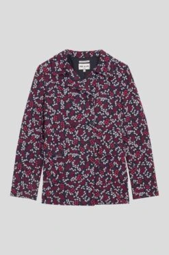 Veste En Interlock Jacquard à Motif Floral All Over 17 Veste En Interlock Jacquard à Motif Floral All Over -Élégance Soldes SMAUBOURGcopie