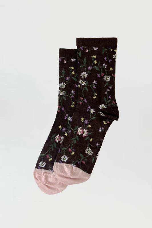 Chaussettes Basse Motif Floral All Over 4 Chaussettes Basse Motif Floral All Over - Image 2