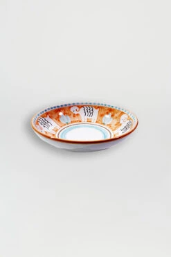 Assiette Creuse En Céramique Mouton -Élégance Soldes SOUPBOWL22cmBOUQUETIN2