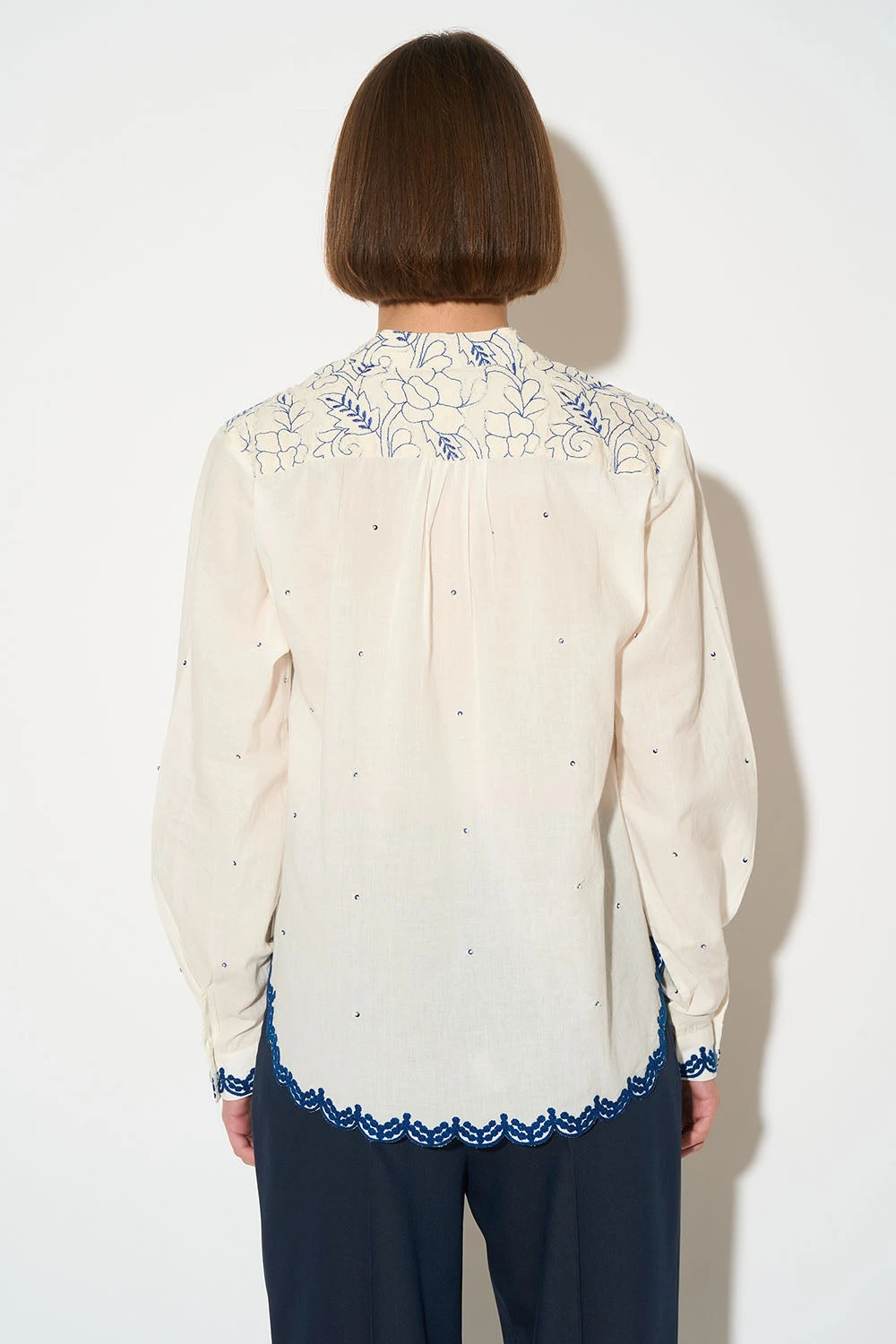 Blouse Aux Broderies "cornely" 6 Blouse Aux Broderies "cornely" - Image 4