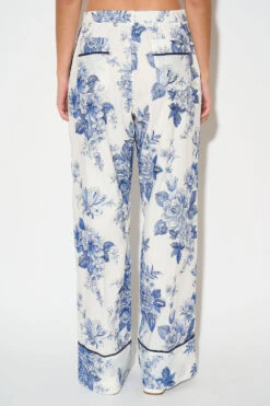 Pantalon Coupe Décontractée Aux Broderies Exclusives -Élégance Soldes SS24 TEVANS 03 2