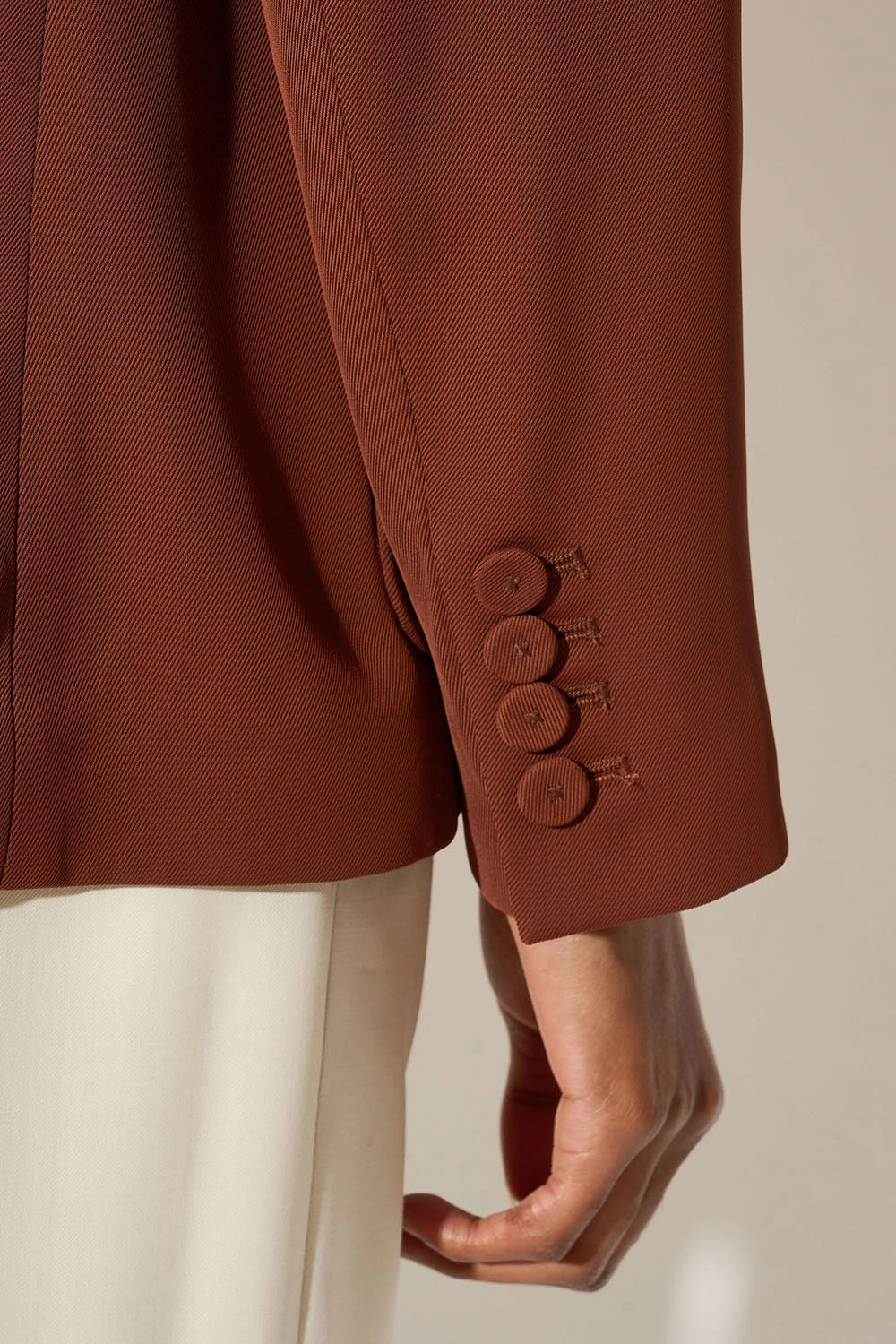 Veste à Double Croisure Et Poches Plaquées 10 Veste à Double Croisure Et Poches Plaquées - Image 8