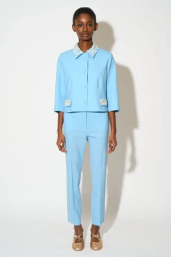 Pantalon Fuselé Longueur Cheville En Laine Tropicale -Élégance Soldes SS24 TKALI 31 0b5ad81c 6267 4ee3 b745 c4714d7f8c71