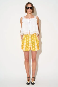 Short Coupe Droite Taille Haute -Élégance Soldes SS24 TLYO 08