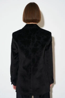 Veste De Tailleur En Velours De Coton 18 Veste De Tailleur En Velours De Coton -Élégance Soldes SS24 TMAGIC 5