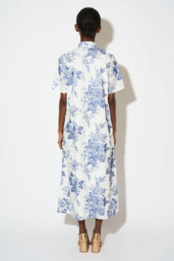 Robe Chemise Aux Broderies Exclusives -Élégance Soldes SS24 TMARYEL03 4