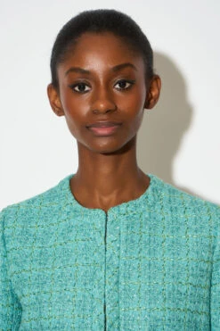 Veste Courte à La Coupe Droite En Tweed Lurex -Élégance Soldes SS24 TROCHELLE 5