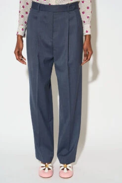 Pantalon à Pinces Coupe Droite 15 Pantalon à Pinces Coupe Droite -Élégance Soldes SS24 TSMART 32