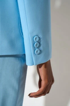 Veste Cintrée Au Simple Boutonnage 29 Veste Cintrée Au Simple Boutonnage -Élégance Soldes SS24 TZALA 31 1