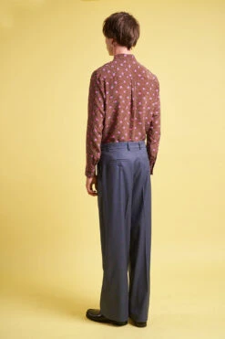 Pantalon à Pinces Coupe évasée -Élégance Soldes SS24 Taarthi 7