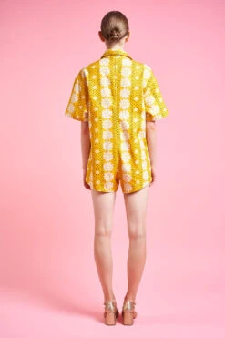 Combinaison Short à La Coupe Ample -Élégance Soldes SS24 Tbalita 12