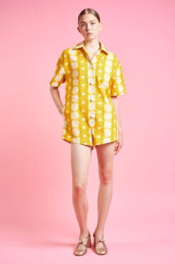 Combinaison Short à La Coupe Ample -Élégance Soldes SS24 Tbalita 8