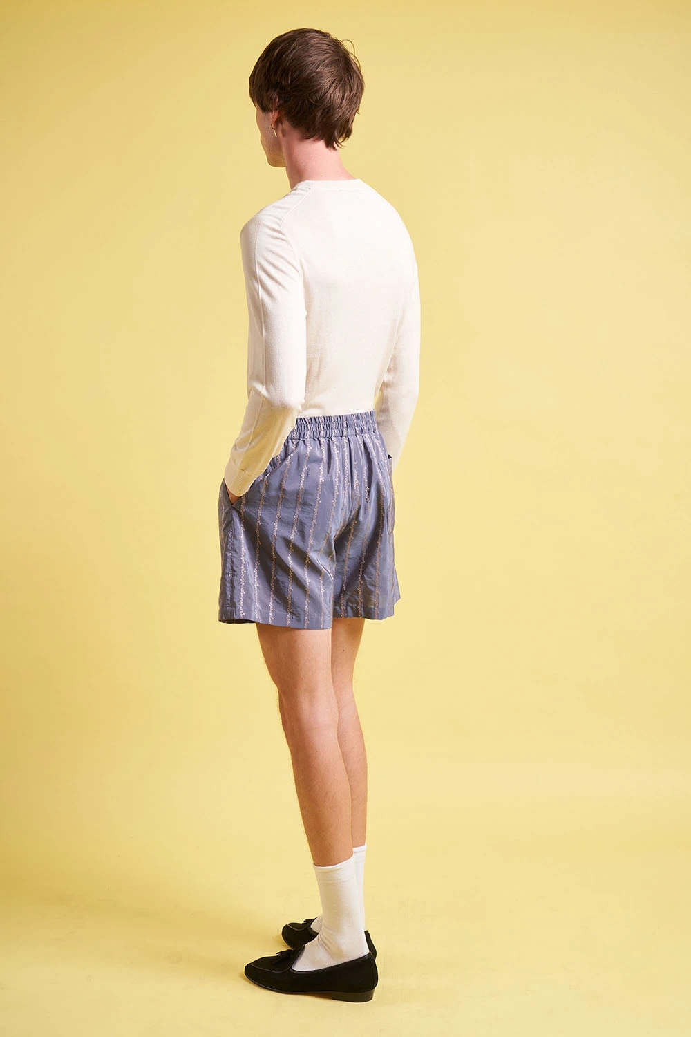 Short Avec Bandes En Dentelles 7 Short Avec Bandes En Dentelles - Image 5