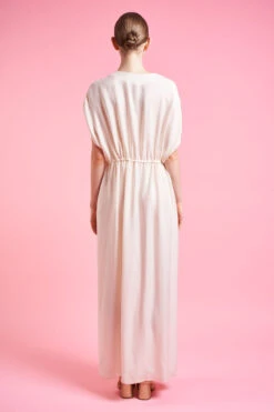 Robe Longue Fluide Manche Kimono -Élégance Soldes SS24 Tcamargue 12 10