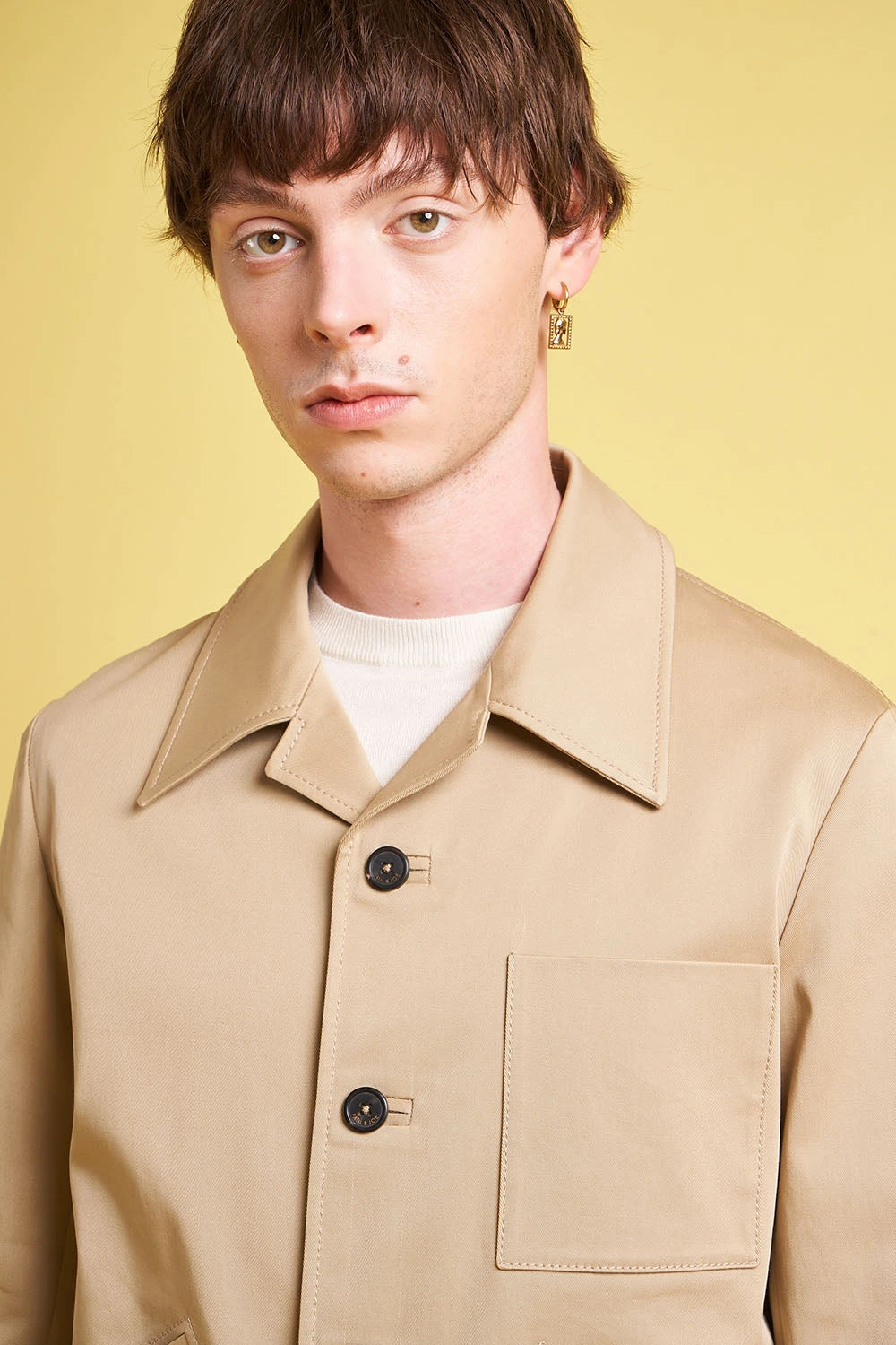 Blouson Ajusté En Gabardine De Coton 4 Blouson Ajusté En Gabardine De Coton - Image 2