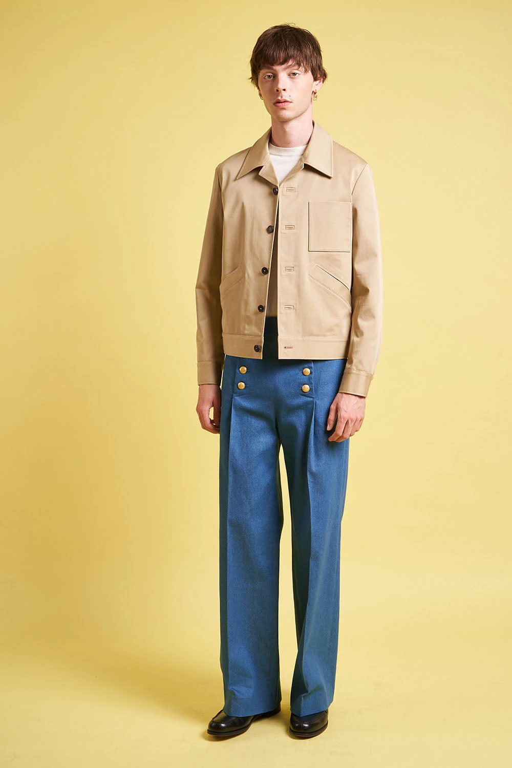 Blouson Ajusté En Gabardine De Coton 7 Blouson Ajusté En Gabardine De Coton - Image 5