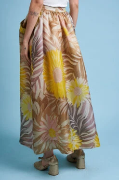 Jupe Longue En Gazar De Soie à L'imprimé Floral -Élégance Soldes SS24 Tgaiete 7 fefa0723 f560 40ad 8002 3fc6843803e3