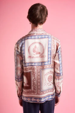 Chemise Ajustée Au Col Bowling -Élégance Soldes SS24 Thansel 10