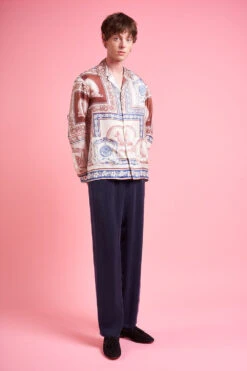 Chemise Ajustée Au Col Bowling -Élégance Soldes SS24 Thansel 2