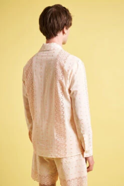 Chemise Coupe Droite En Mousseline De Coton Brodée -Élégance Soldes SS24 Thappiness 10