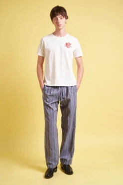 T-shirt En Jersey De Coton Brodé -Élégance Soldes SS24 Tnemo 4