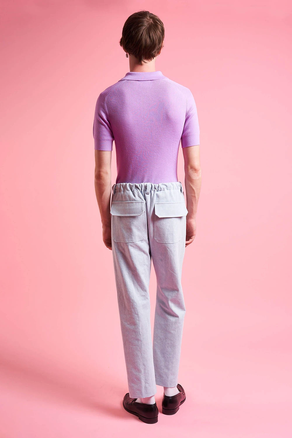 Pantalon Style Chino En Denim 5 Pantalon Style Chino En Denim - Image 3