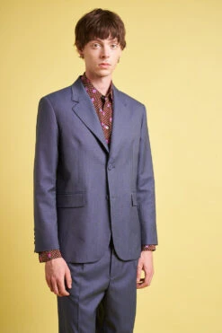 Veste Coupe Boxy à Boutonnage Simple