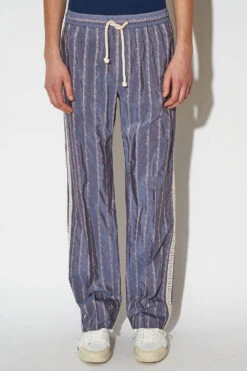 Pantalon Coupe Droite Avec Bande De Guipure 9 Pantalon Coupe Droite Avec Bande De Guipure -Élégance Soldes SS24 sylivo 2