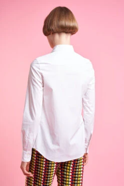 Chemise Cintrée En Lycra -Élégance Soldes SS24 tcapausud 6