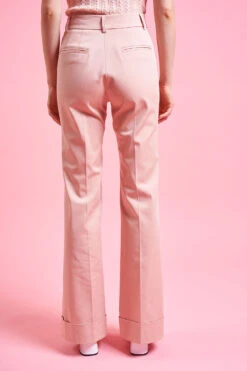 Pantalon Taille Haute Avec Revers 11 Pantalon Taille Haute Avec Revers -Élégance Soldes SS24 tcavallo 4