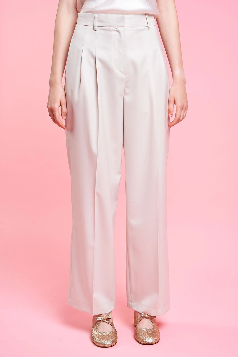 Pantalon Ample En Laine Tropicale D'Italie 7 Pantalon Ample En Laine Tropicale D'Italie - Image 5