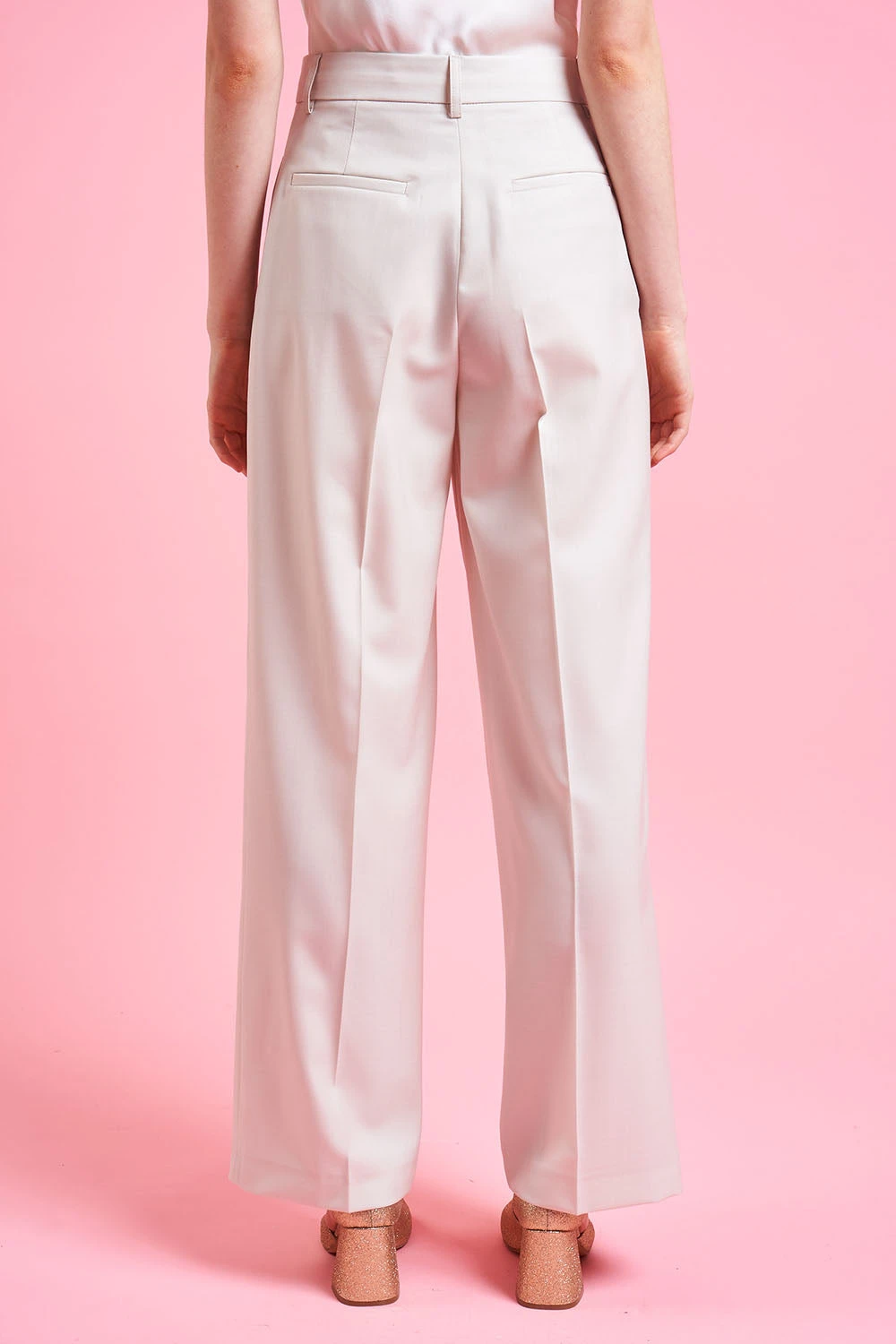 Pantalon Ample En Laine Tropicale D'Italie 9 Pantalon Ample En Laine Tropicale D'Italie - Image 7