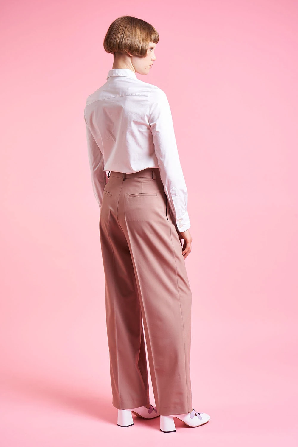 Pantalon Ample En Laine Tropicale D'Italie 5 Pantalon Ample En Laine Tropicale D'Italie - Image 3