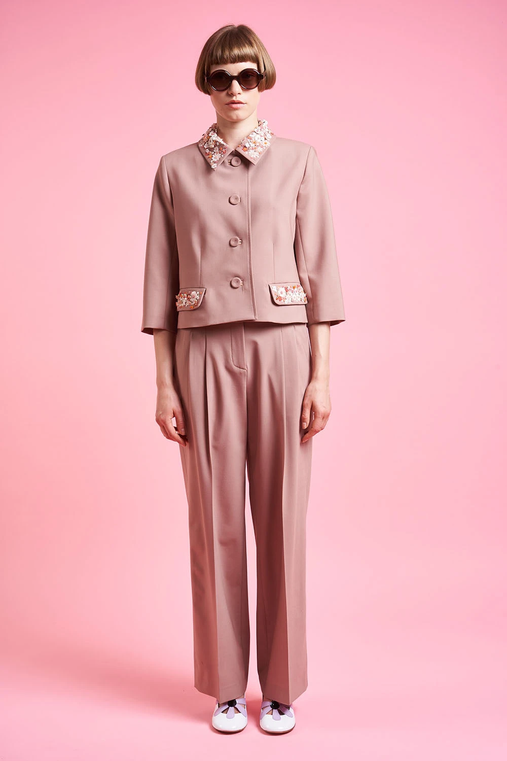 Pantalon Ample En Laine Tropicale D'Italie 6 Pantalon Ample En Laine Tropicale D'Italie - Image 4