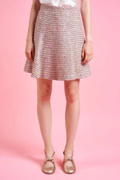 Jupe Courte à Godets