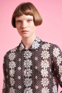 Chemise Coupe Ample En Voile De Rami -Élégance Soldes SS24 tmarguerite 02 4