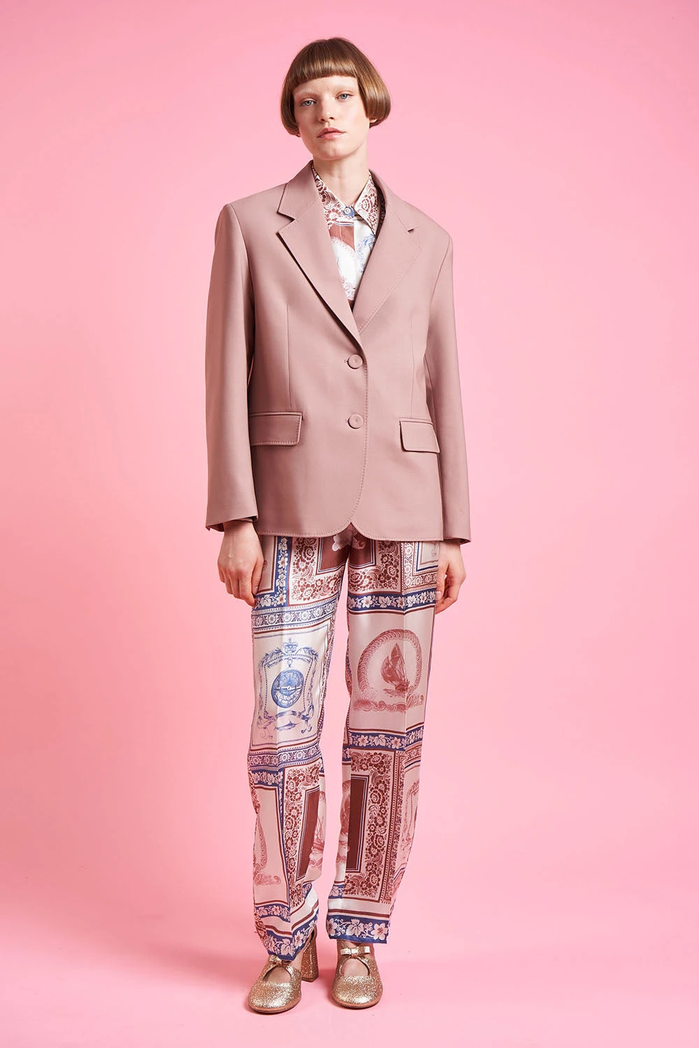 Veste Coupe Ample Col Tailleur 11 Veste Coupe Ample Col Tailleur - Image 9