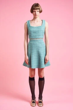 Brassière En Tweed Lurex -Élégance Soldes SS24 toudoux 05 1