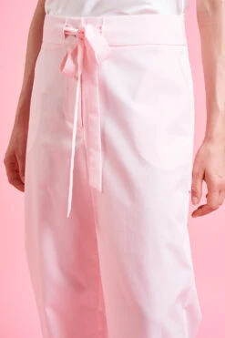 Pantalon Coupe Droite Et Décontractée Aux Jambes Larges -Élégance Soldes SS24 tramatuelle 2