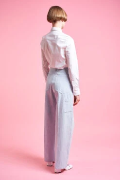 Pantalon Coupe Ample Effet Cargo -Élégance Soldes SS24 trio 12