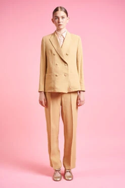 Veste à Double Croisure Et Poches Plaquées 19 Veste à Double Croisure Et Poches Plaquées -Élégance Soldes SS24 tthea 05