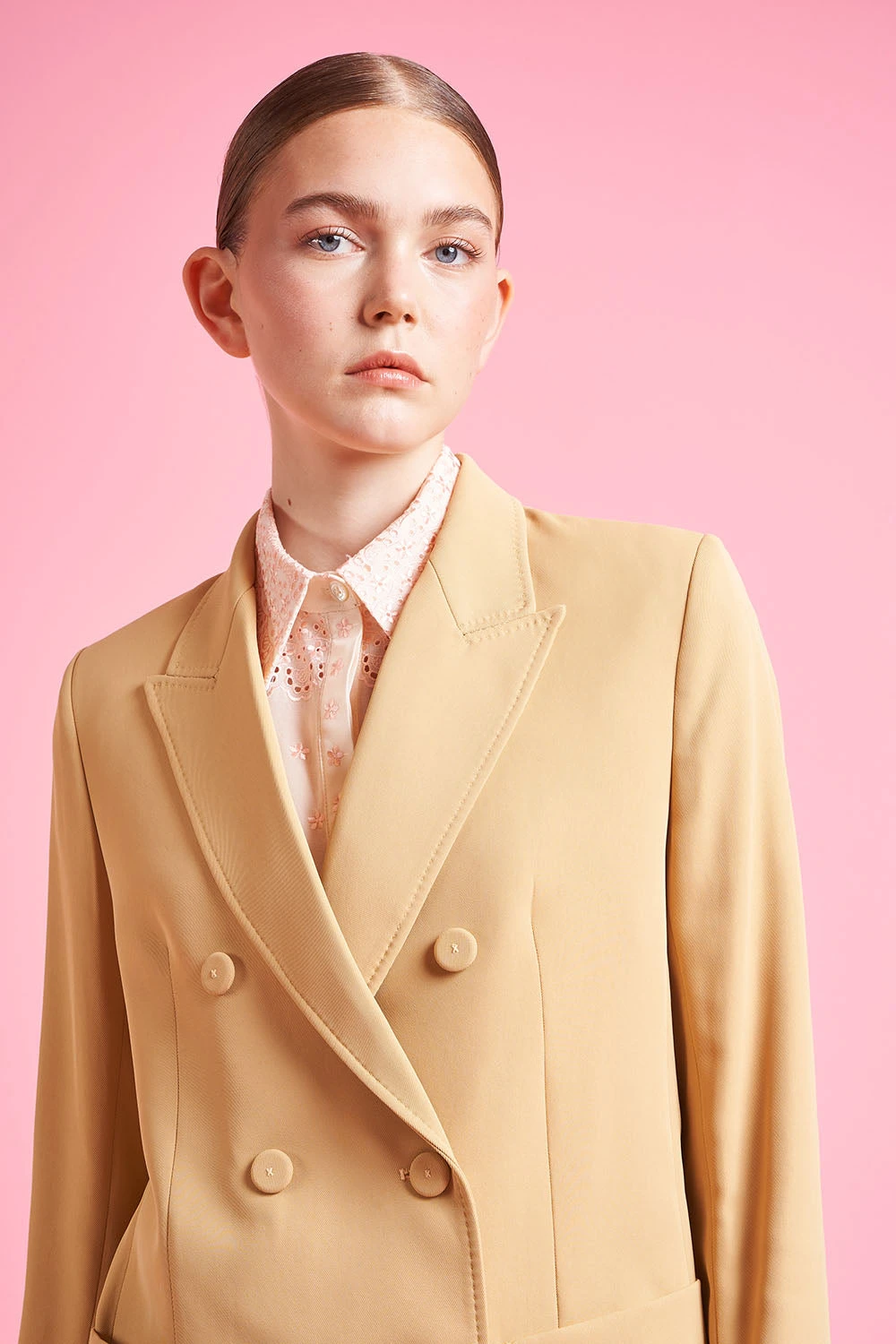 Veste à Double Croisure Et Poches Plaquées 4 Veste à Double Croisure Et Poches Plaquées - Image 2