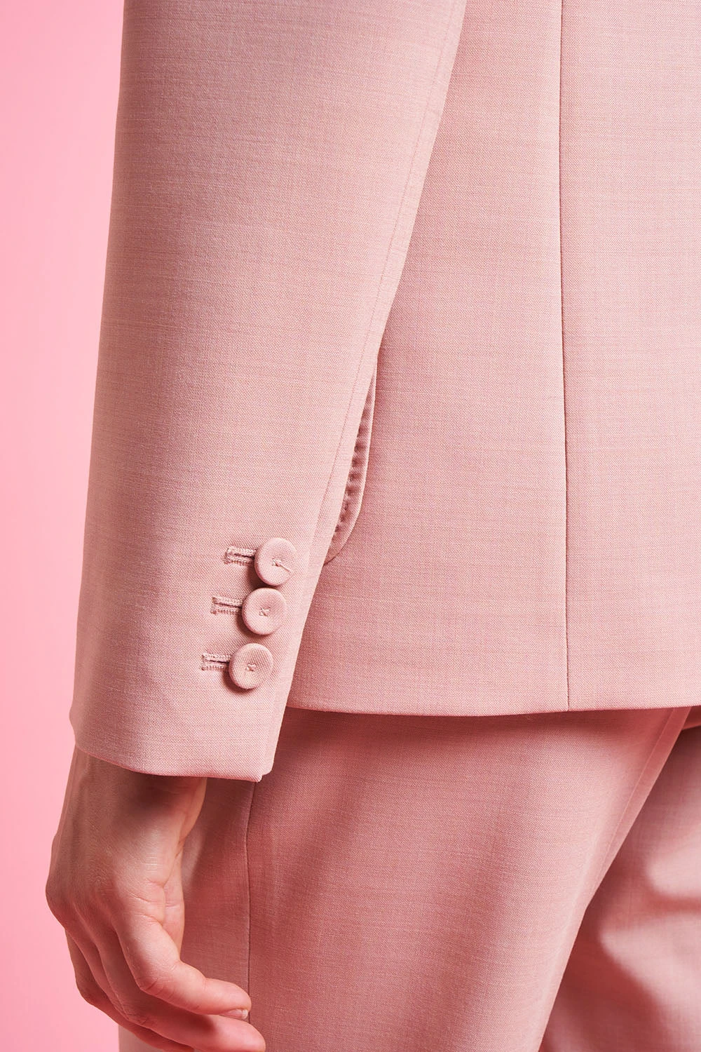 Veste Cintrée Au Simple Boutonnage 5 Veste Cintrée Au Simple Boutonnage - Image 3