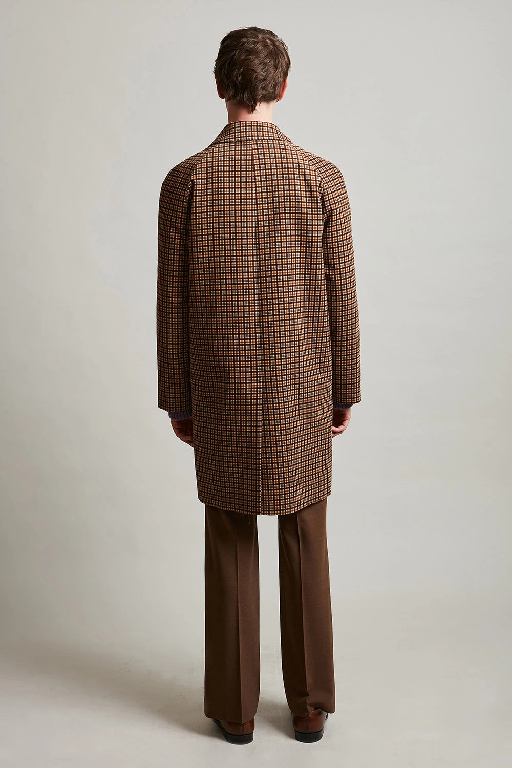 Manteau Raglan En Velours Côtelé De Coton Corduroy à Carreaux 5 Manteau Raglan En Velours Côtelé De Coton Corduroy à Carreaux - Image 3