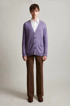 Cardigan En Maille De Laine Et Cachemire 8 Cardigan En Maille De Laine Et Cachemire -Élégance Soldes Sjess 97 1